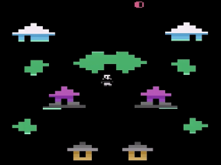 Chase title screen for Atari 2600